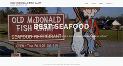 Desktop Screenshot of oldmcdonaldfishcamp.com